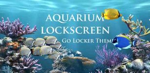 Captura de tela do apk Aquarium Go Locker Theme 