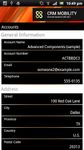 Captura de tela do apk CRM Mobility (MS Dynamics CRM) 