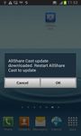 Imagem  do AllShareCast Dongle S/W Update