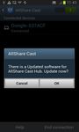 Imagem 2 do AllShareCast Dongle S/W Update