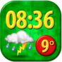 Lustige Uhr Wetter Widget APK