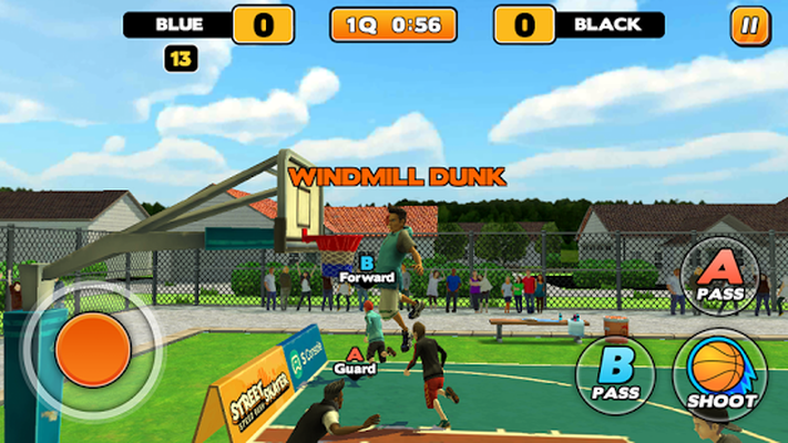 Street Dunk 3 on 3 Basketball, Software