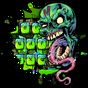 Zombie Skull Graffiti Keyboard Theme apk icono