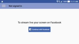 Gambar Live Screen for Facebook 
