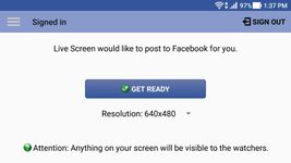 Live Screen for Facebook imgesi 2