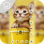Ikon apk Yellow Cat Kitty di Mug Tema