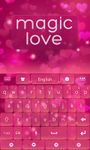 Magic Love GO Keyboard Theme imgesi 