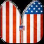 Ikon apk USA Flag Zipper Screen Lock