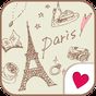 Cute wallpaper★milky paris apk icon