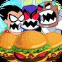 Apk super heros titans Burgers Simulation : restaurant