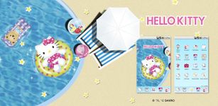 Hello Kitty ByThePool Theme screenshot apk 2