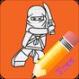 How to draw lego ninja apk icono