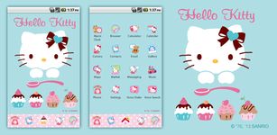 Hello Kitty LoveCupCake Theme screenshot apk 