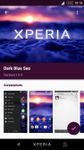 Dark Blue Sea Theme for Xperia image 3