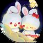 Kawaii Rabbit Love theme apk icon