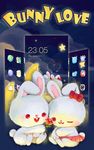 Kawaii Rabbit Love theme image 1