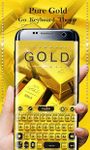 Картинка 3 Pure Gold GO Keyboard Theme