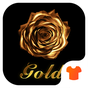 Golden Flower Rose Theme APK
