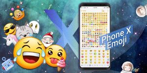 iPhone X Emoji Keyboard image 