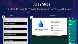 Tangkapan layar apk Business Card Maker Free Visiting Card Maker Logo 21