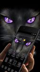 Black Evil Cat Dark Theme Bild 2