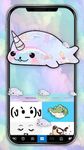 ภาพหน้าจอที่ 2 ของ ชุดรูปแบบคีย์บอร์ด Rainbow Seal Unicorn