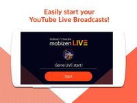 Mobizenライブ -  YouTubeライブ放送アプリ のスクリーンショットapk 