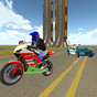 Bike Rider vs samochód policji City Chase Game APK