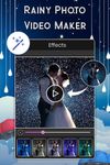 Rainy Photo Video Movie Maker imgesi 1