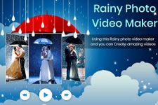 Rainy Photo Video Movie Maker imgesi 3