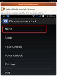 Clear Mobile Password PIN Help capture d'écran apk 