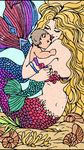 Mermaid Glitter Color by Number:Pixel Art Coloring obrazek 