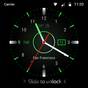 Εικονίδιο του Black clock lock screen for android phone apk