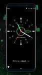 Black clock lock screen for android phone image 3