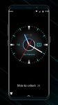 Black clock lock screen for android phone εικόνα 2