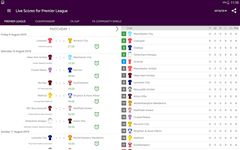 ภาพหน้าจอที่  ของ Live Scores for Premier League 