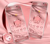 Rose Gold Color Crystal Apple Theme 이미지 5