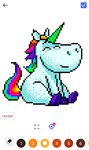 Unicorn Pug - Color By Number & Pixel No Draw afbeelding 5