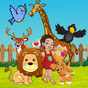 Tiere und Zoo für die Vorschulkinder 3-9