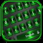 Teclado verde metal negro APK