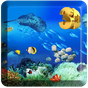 Прозрачный экран 3D Seabed World Live Wallpaper