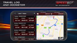 Screenshot 4 di Speedbot. Velocímetro GPS/OBD2 Gratis apk