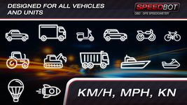 Speedbot. Velocímetro GPS/OBD2 Gratis στιγμιότυπο apk 