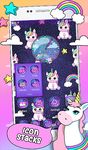 Captură de ecran Roz Unicorn Temă apk 1