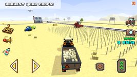 Blocky Farm Racing & Simulator -Çiftlik simülatörü ekran görüntüsü APK 3