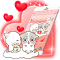 Pink Cute Kitty Lover Theme APK