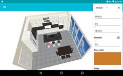 Captură de ecran Kitchen Planner 3D apk 3