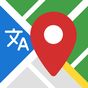 Locatie verzenden: GPS-coördinaat, adres en widget icon