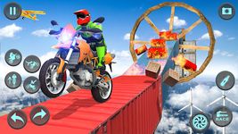 Impossible Mega Ramp Moto Bike Rider: Superhero 3D screenshot apk 3