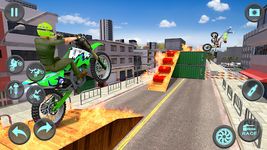 Screenshot 2 di impossibile rampa moto bici ciclista supereroe apk